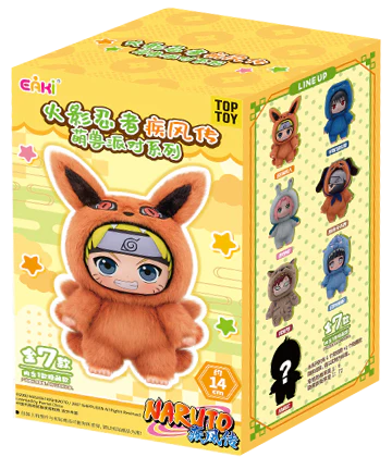 TOP TOY x Naruto - Naruto Beast Party Plush Keychains Gift Blind Box
