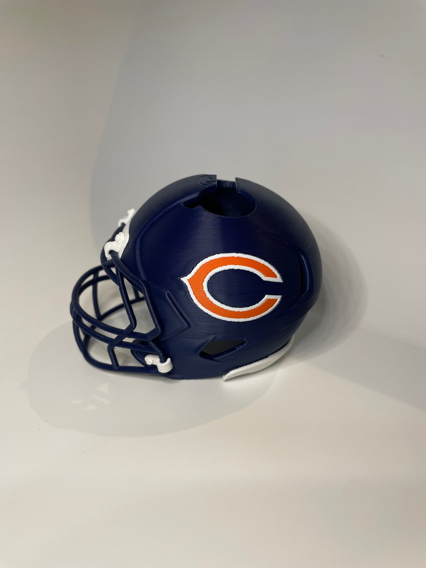 Inspired by NFL- Chicago Bears Football Helmet