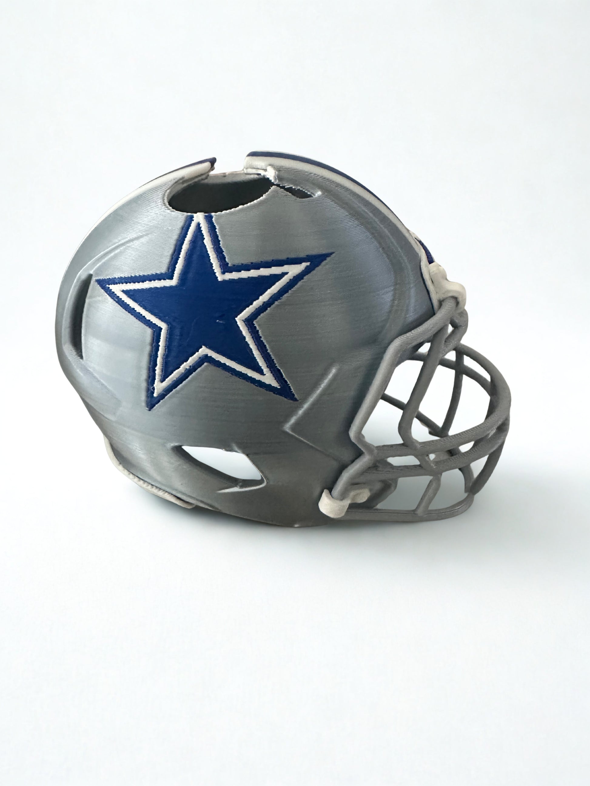 dallas cowboys 3d football helmet BLITZ Collection a visor Dallas Cowboys Helmet - Free