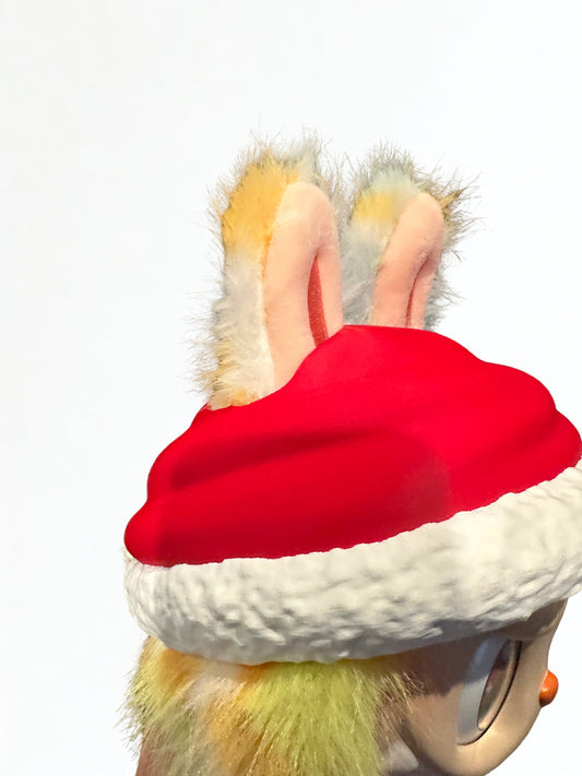 Inspired by Santa Claus  3D Santa Claus Hat for 38cm Labubu