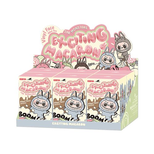 THE MONSTERS - Exciting Macaron Vinyl Face Whole Set or Blind Box