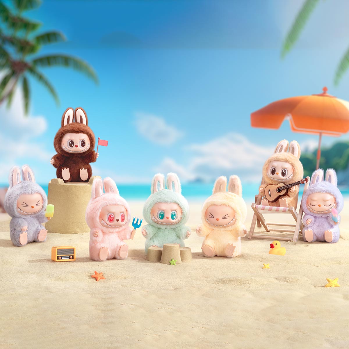 THE MONSTERS - Have a Seat Vinyl Plush Whole Set or Blind Box