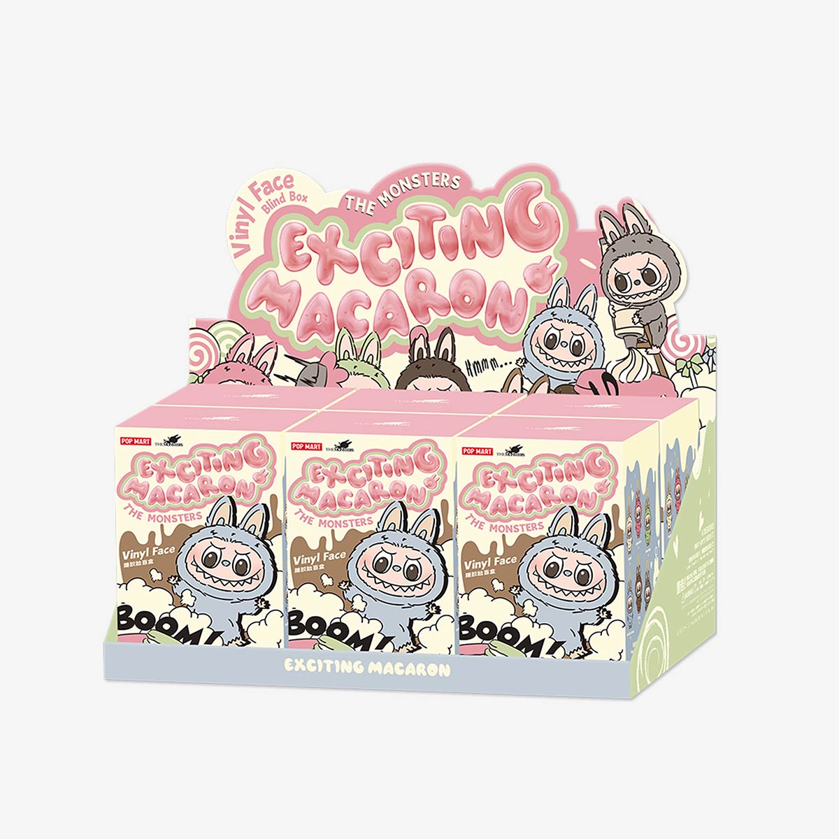 THE MONSTERS - Exciting Macaron Vinyl Face Blind Box