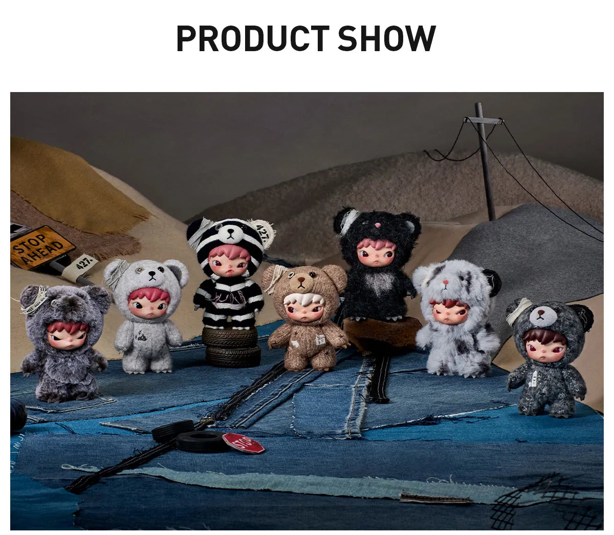 Hirono Road Journal Series – Plush Doll Pendant Blind Box