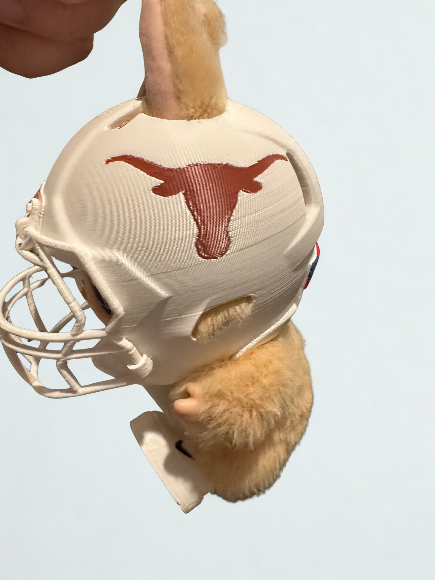 Inspired by NCAA- University of Texas Football Helmet