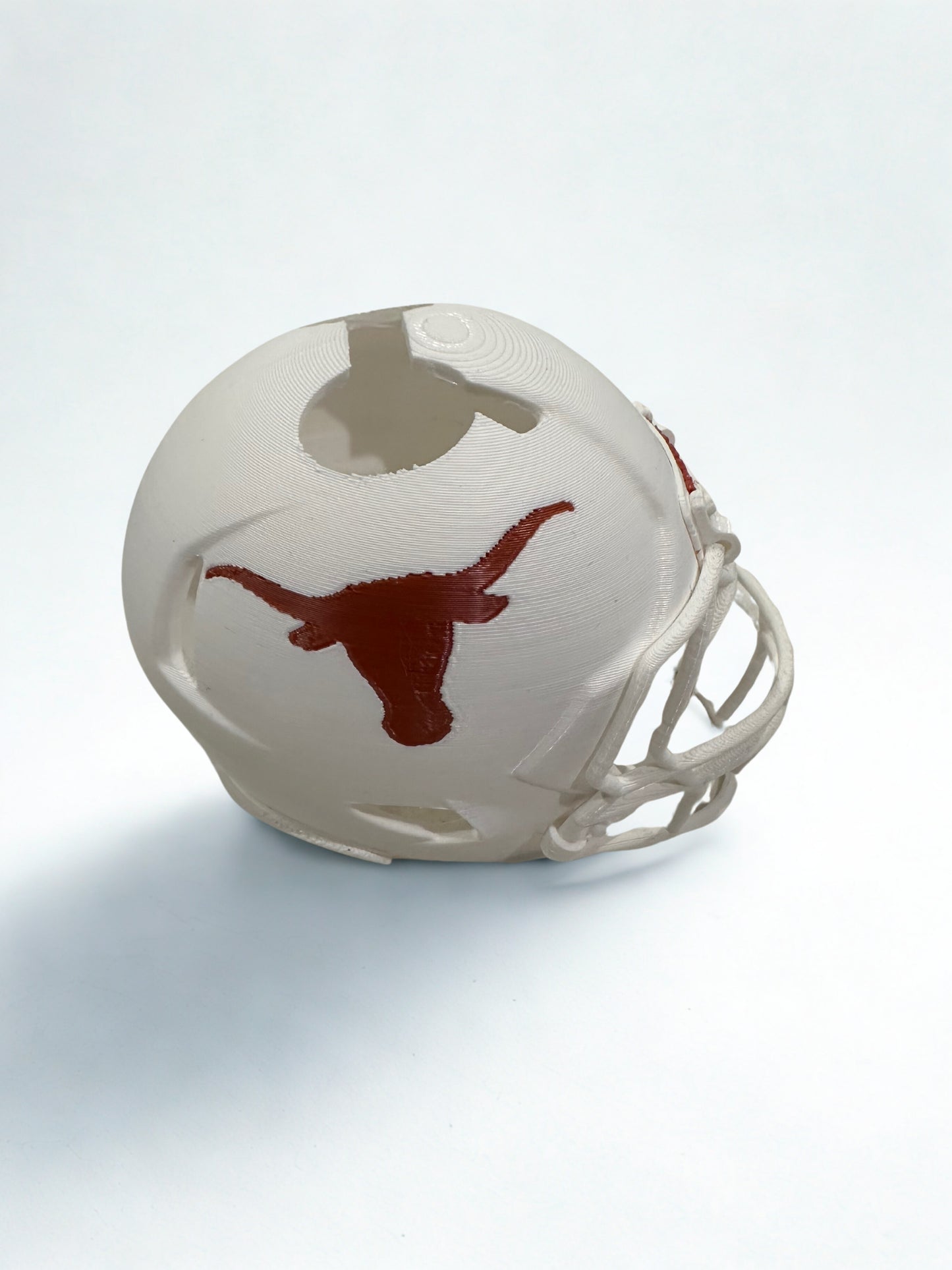Inspired by NCAA- University of Texas Football Helmet