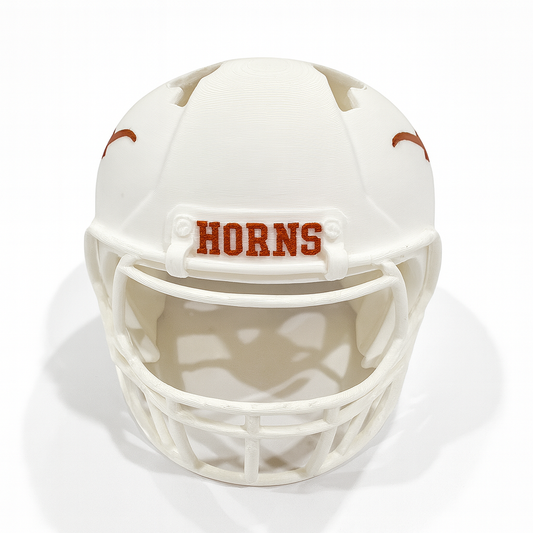 Inspired by NCAA- University of Texas Football Helmet