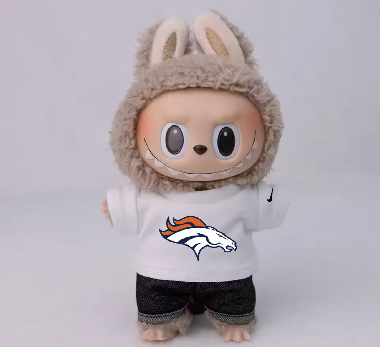 Inspired by Nike NFL Teams - Labubu T-shirt by ZOZO & CO