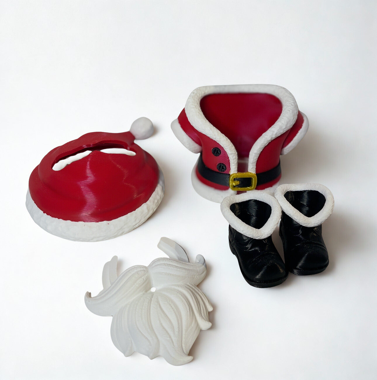 Inspired by Santa Claus  3D Outfit for Labubu