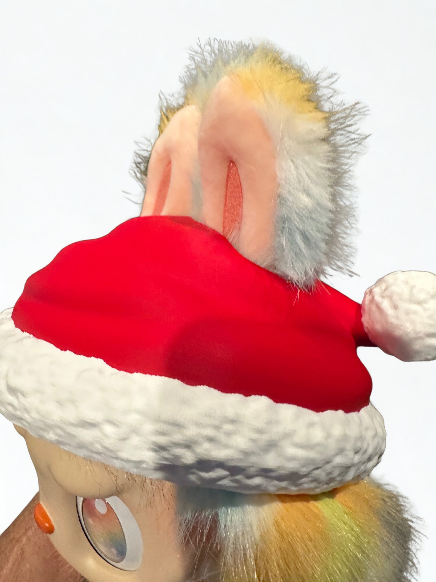 Inspired by Santa Claus  3D Santa Claus Hat for 38cm Labubu