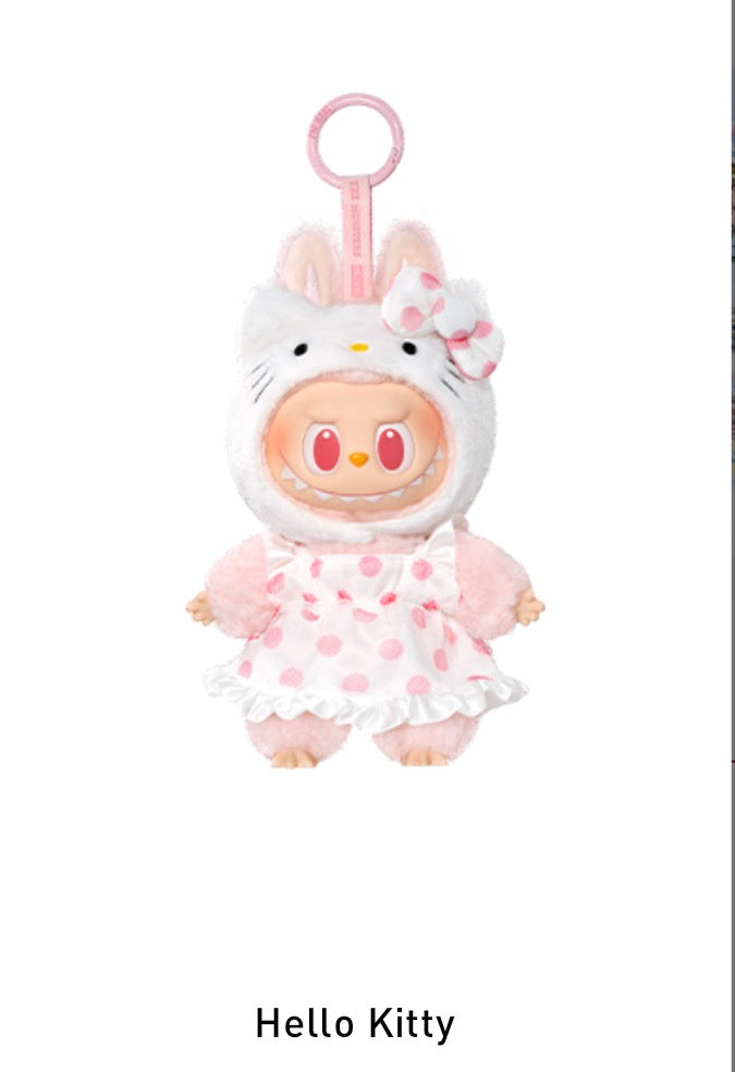 THE MONSTERS × Hello Kitty and Friends Series-Vinyl Plush Pendant Blind Box