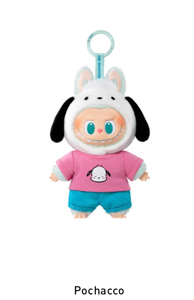 THE MONSTERS × Hello Kitty and Friends Series-Vinyl Plush Pendant Blind Box