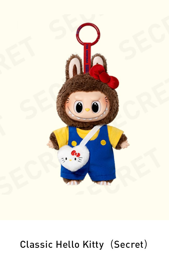 THE MONSTERS × Hello Kitty and Friends Series-Vinyl Plush Pendant Blind Box