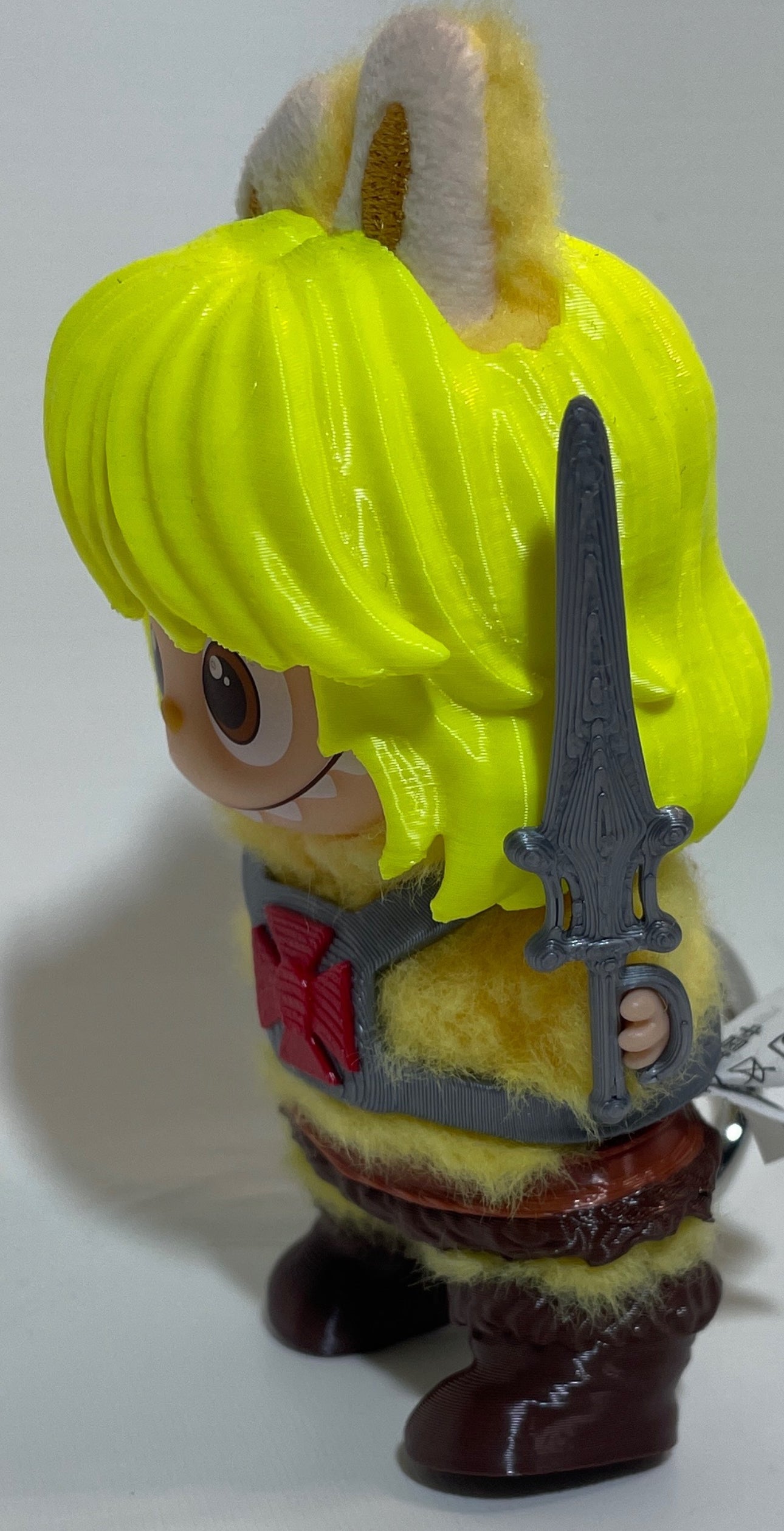 Inspired by HE-MAN MASTERS OF THE UNIVERSE 3D Outfit for Labubu