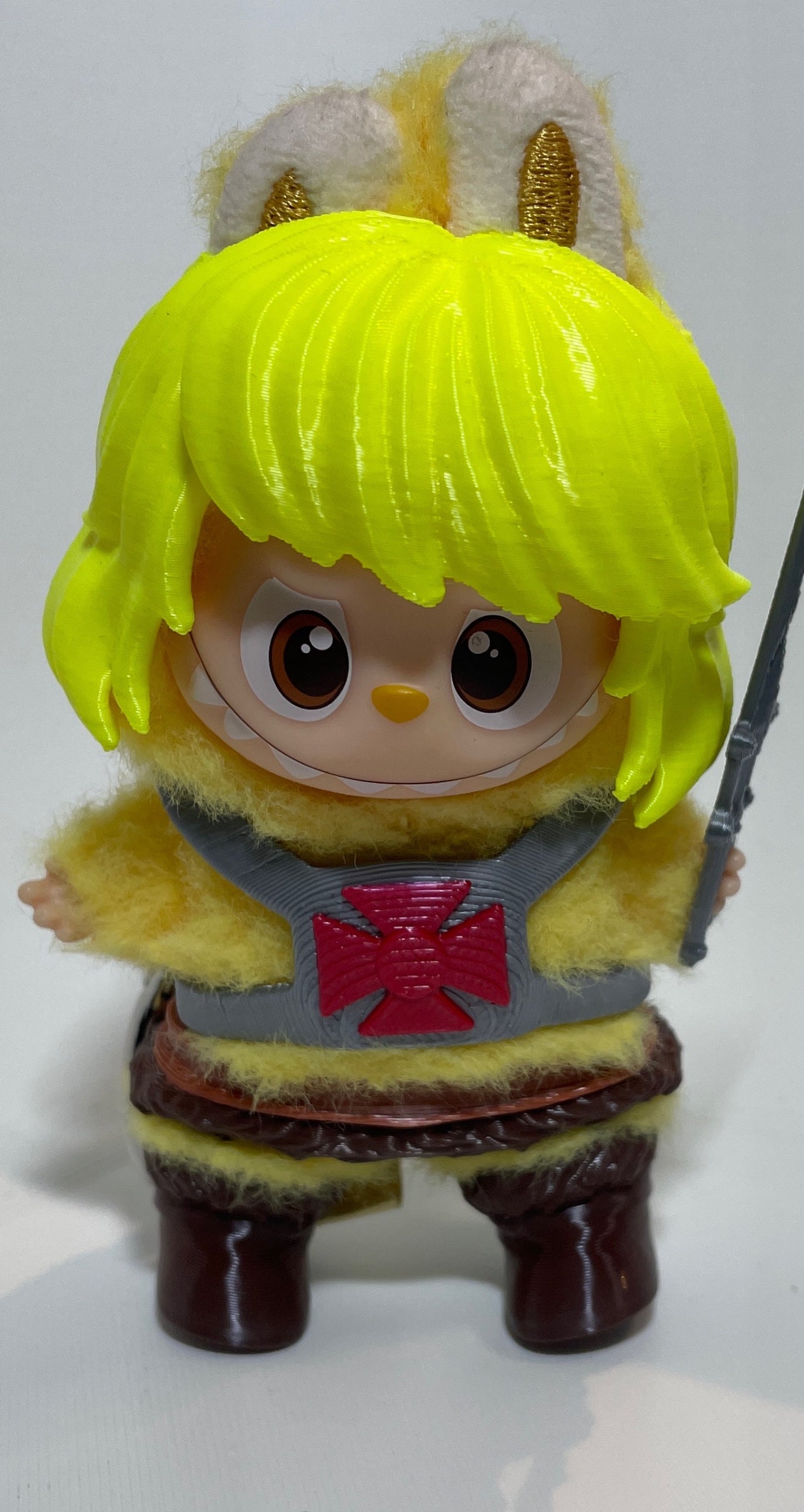 Inspired by HE-MAN MASTERS OF THE UNIVERSE 3D Outfit for Labubu