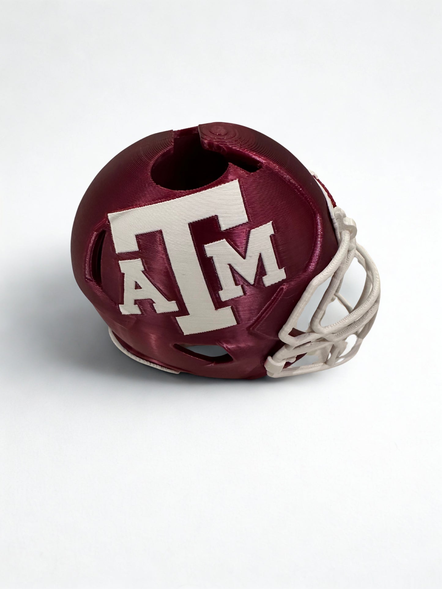 Inspired by NCAA- Texas A&M University Football Helmet