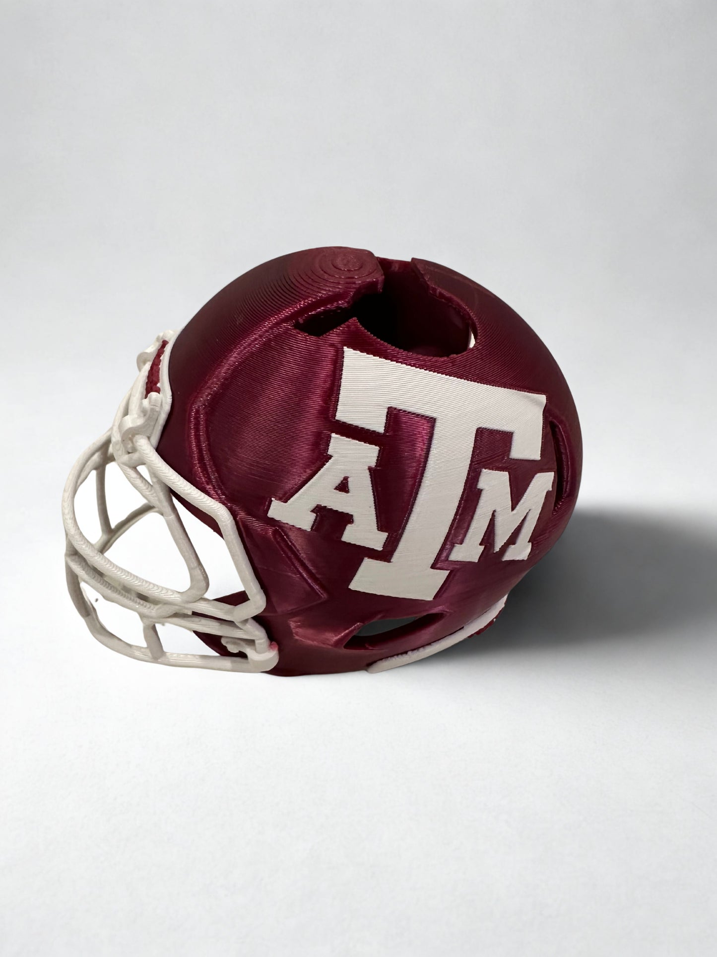 Inspired by NCAA- Texas A&M University Football Helmet