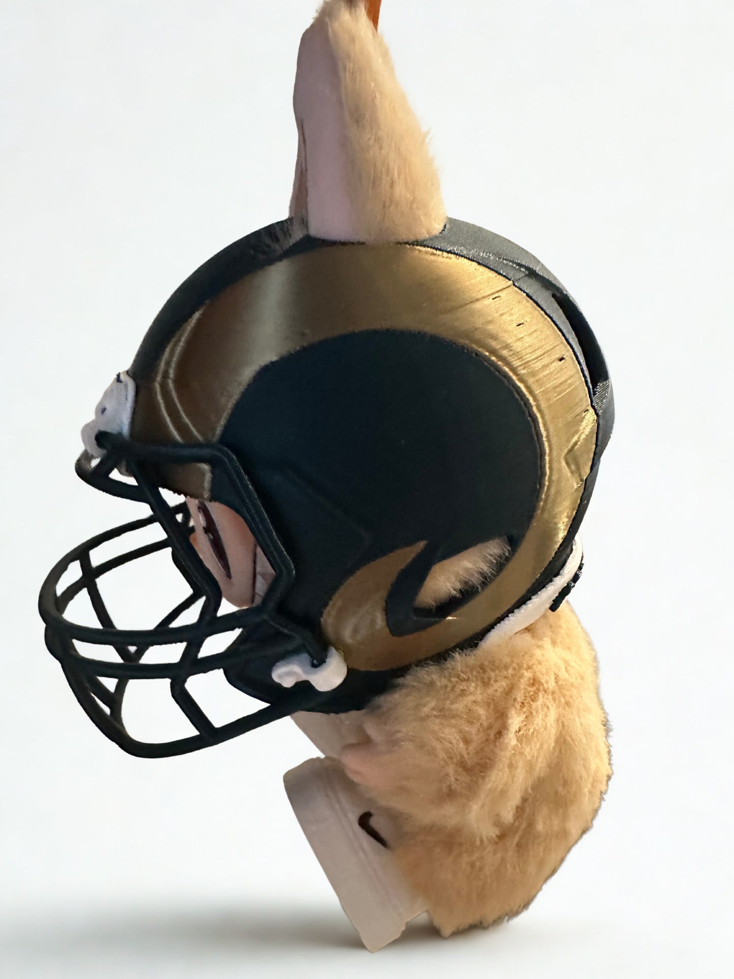 Inspired by NCAA - Colorado State University Football Helmet