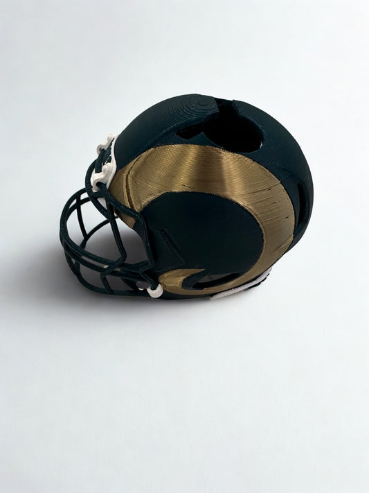 Inspired by NCAA - Colorado State University Football Helmet