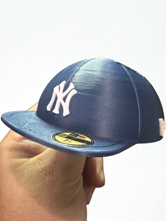 Inspired New York Yankees On-field New Era 59FIFTY Fitted Hat - Royal Blue - For Labubu