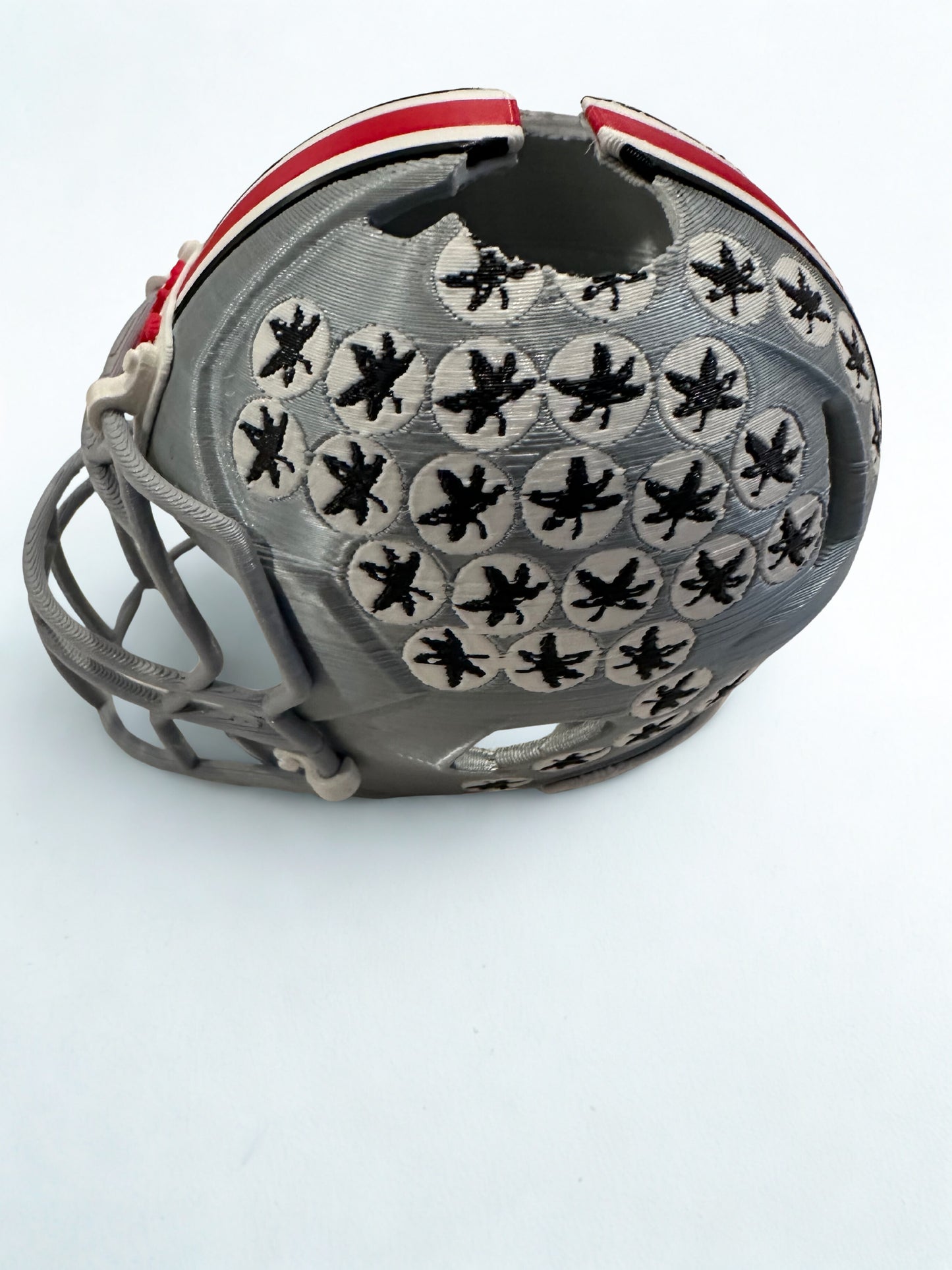 Inspired by NCAA - Ohio State University Football Helmet