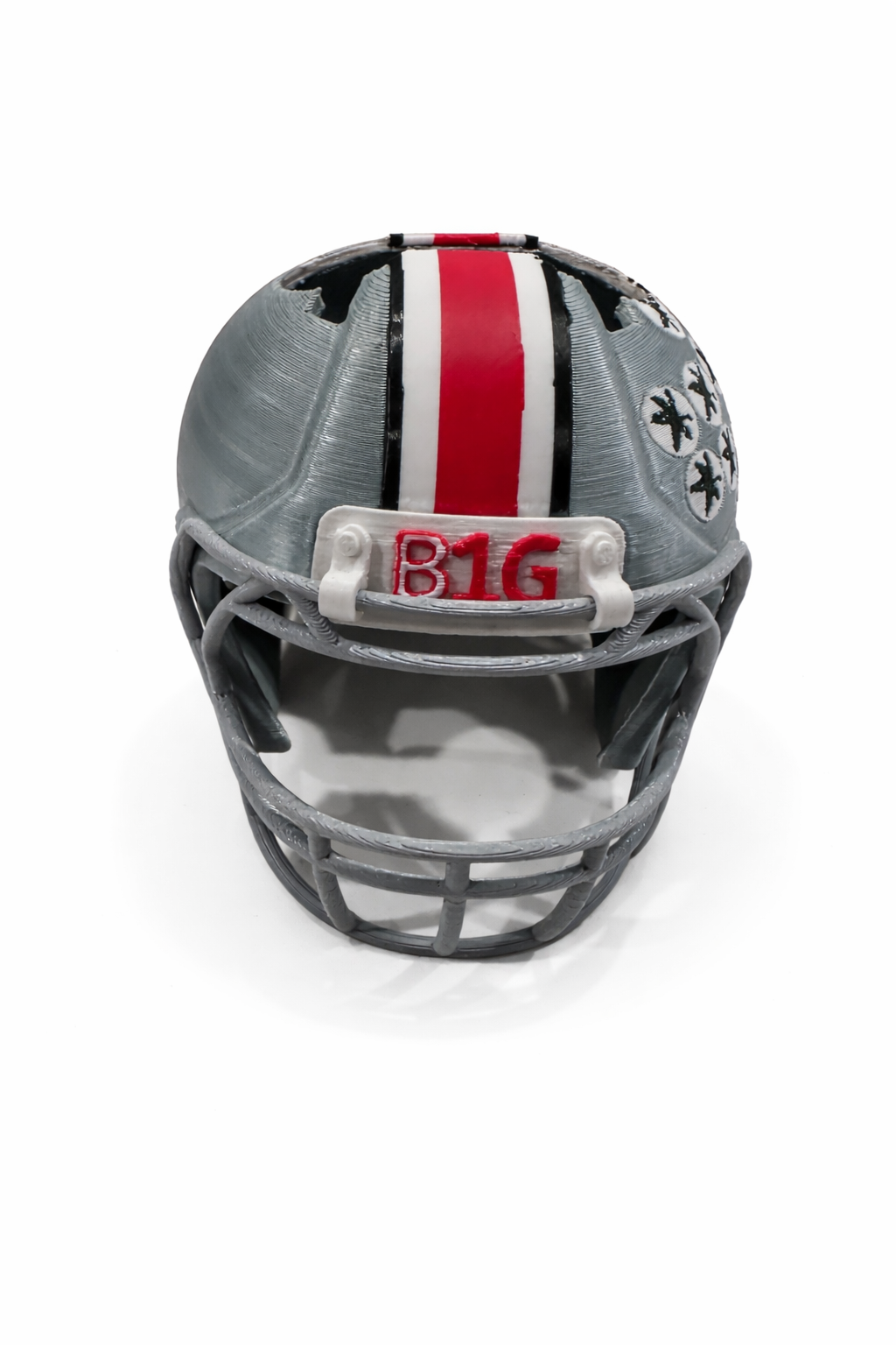 Inspired by NCAA - Ohio State University Football Helmet