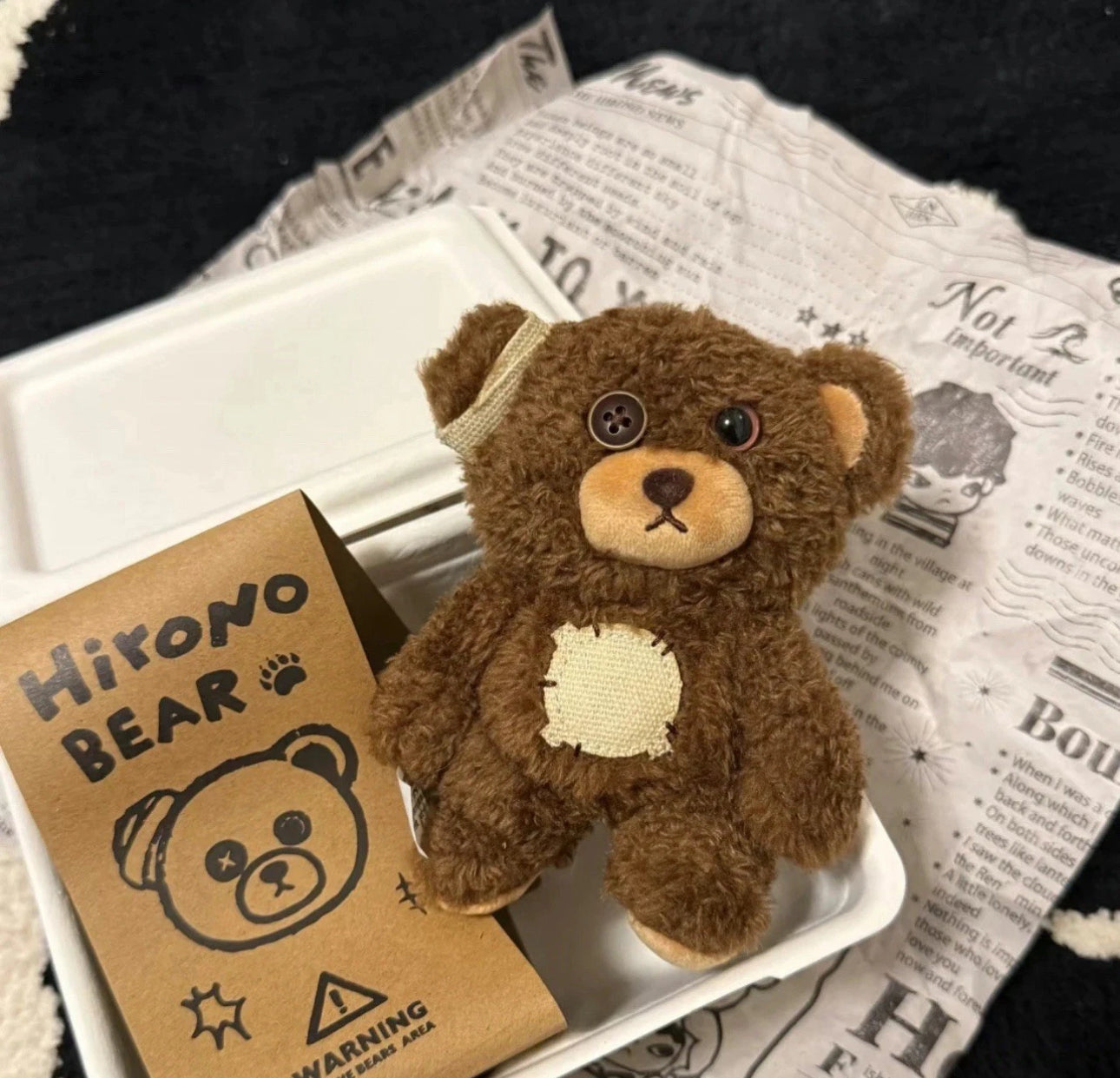 “Hirono Bear Plush – Shanghai Store Exclusive (Limited Edition)”