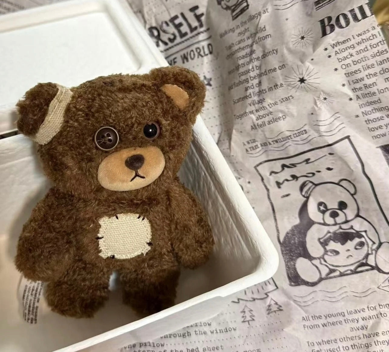 “Hirono Bear Plush – Shanghai Store Exclusive (Limited Edition)”