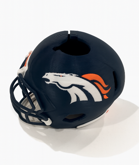 Inspired by NFL - Denver Broncos 3D Football Helmet