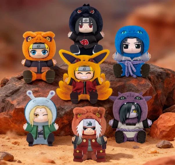 TOP TOY Naruto Shippuden Beast Party Blind Box Plush Series 2 (PREORDER)