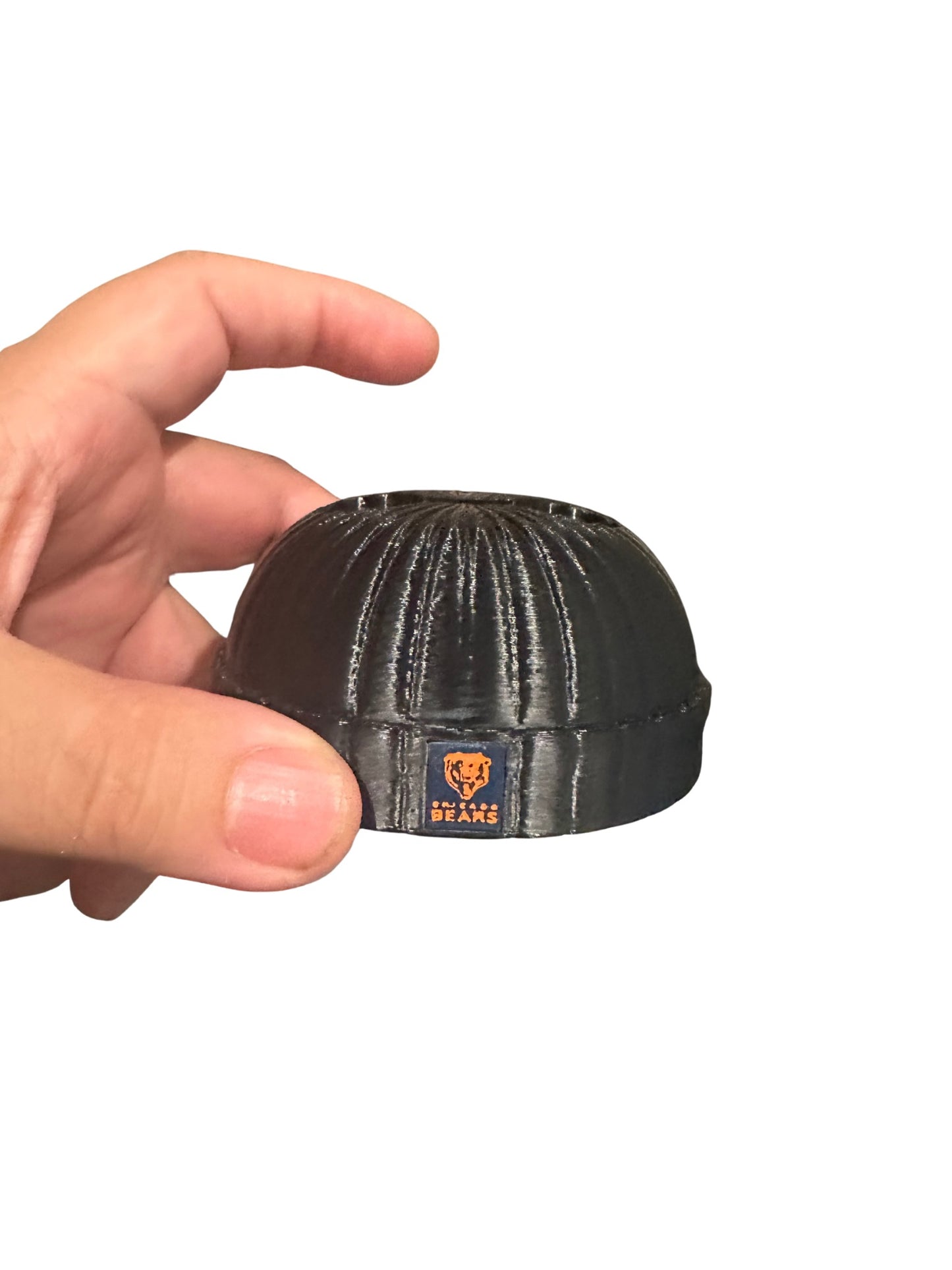 Inspired by NFL New Era 2025 Sideline Cold Weather Cuffed Knit Hat - Charcoal