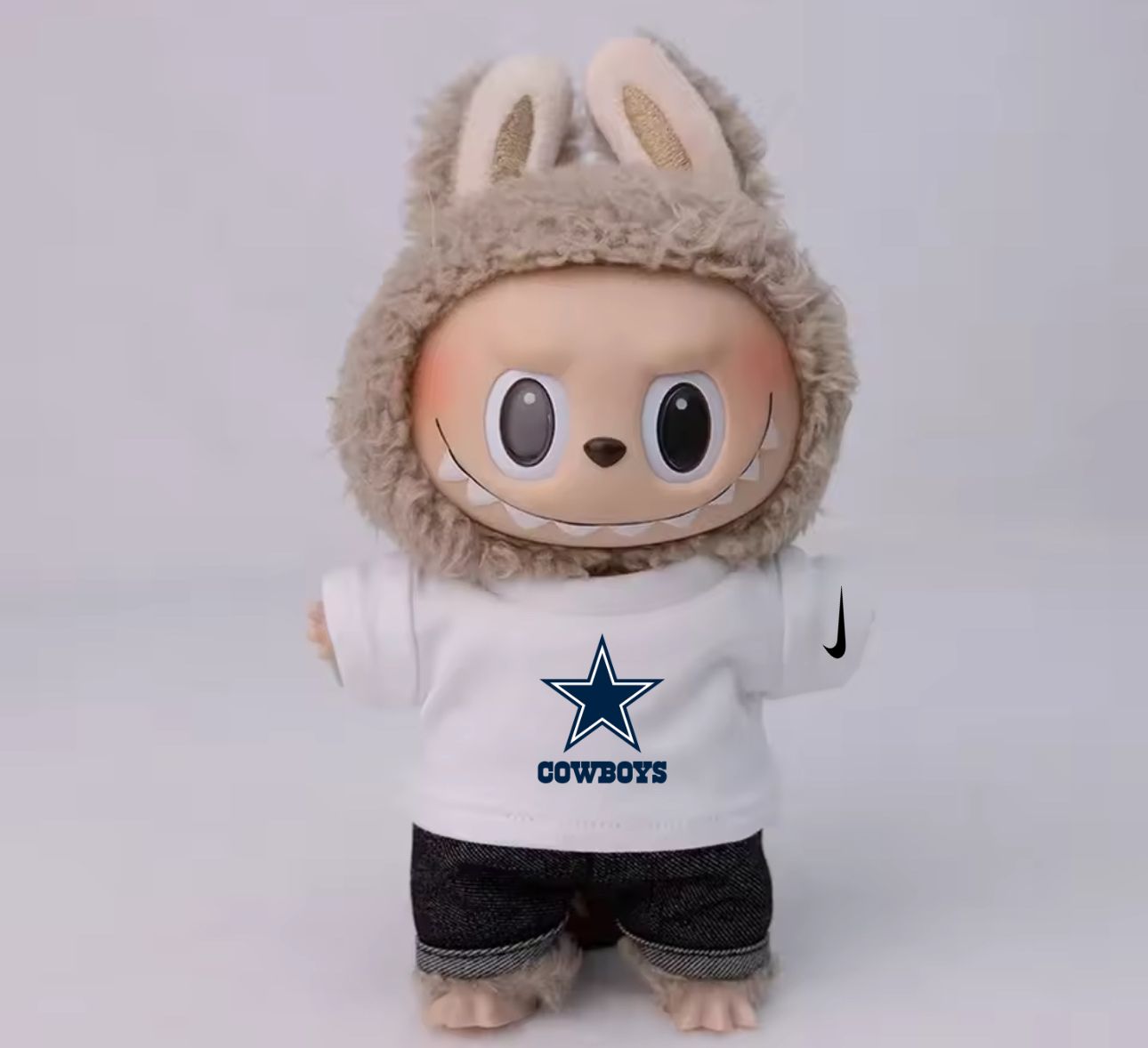 Inspired by Nike NFL Teams - Labubu T-shirt by ZOZO & CO