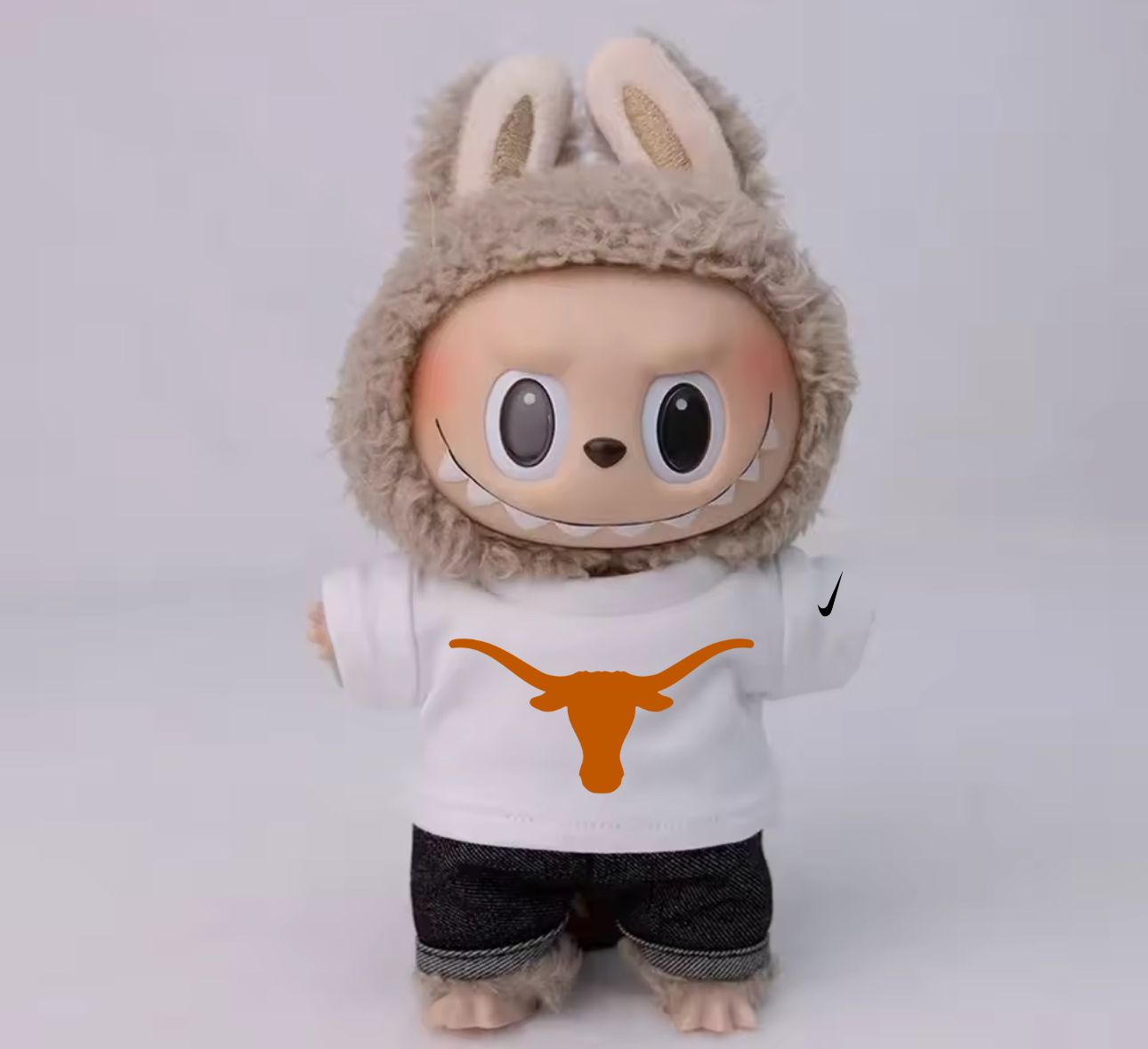 Inspired by Nike NCAA University Teams Collection - Labubu T-shirt by ZOZO & CO