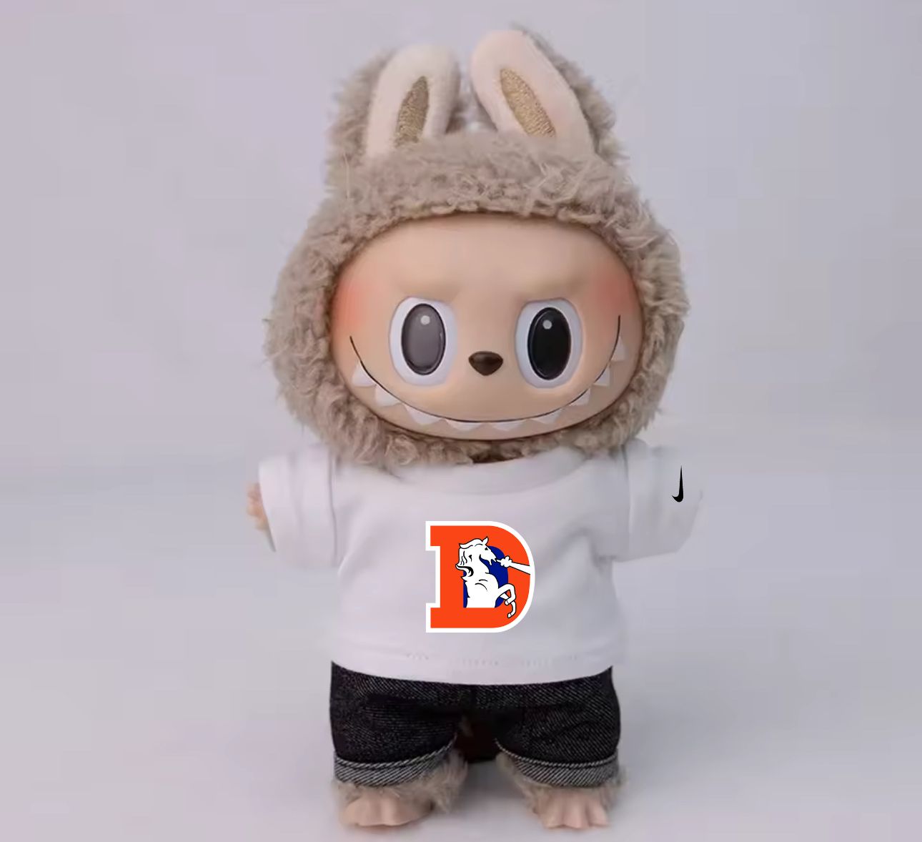 Inspired by Nike NFL Teams - Labubu T-shirt by ZOZO & CO