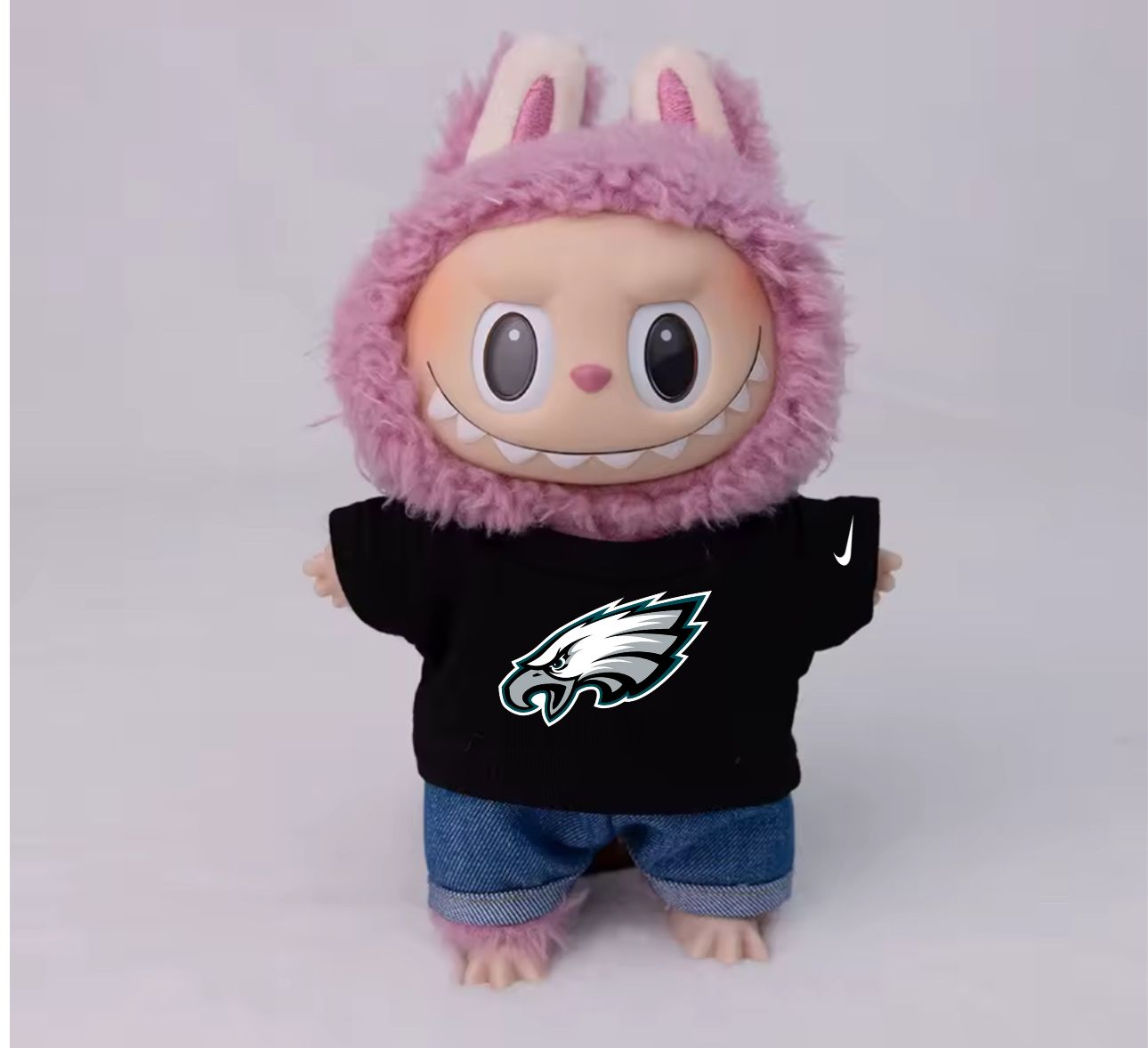 Inspired by Nike NFL Teams - Labubu T-shirt by ZOZO & CO