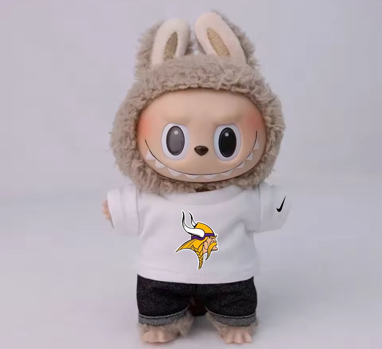 Inspired by Nike NFL Teams - Labubu T-shirt by ZOZO & CO