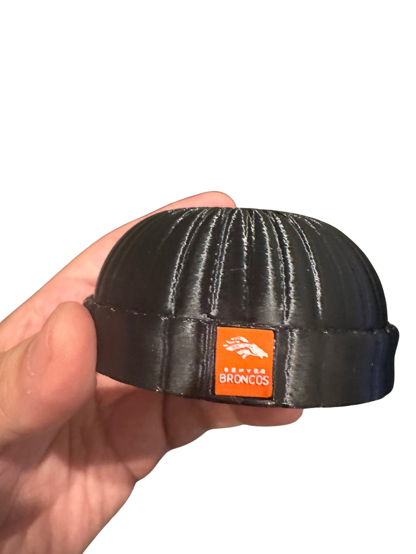 Inspired by NFL New Era 2025 Sideline Cold Weather Cuffed Knit Hat - Charcoal