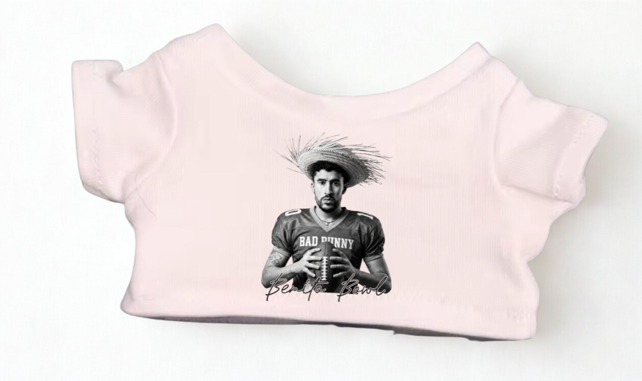 Bad Bunny Superbowl 60 T-Shirt for Labubu - Created by ZOZO & CO DESIGNS