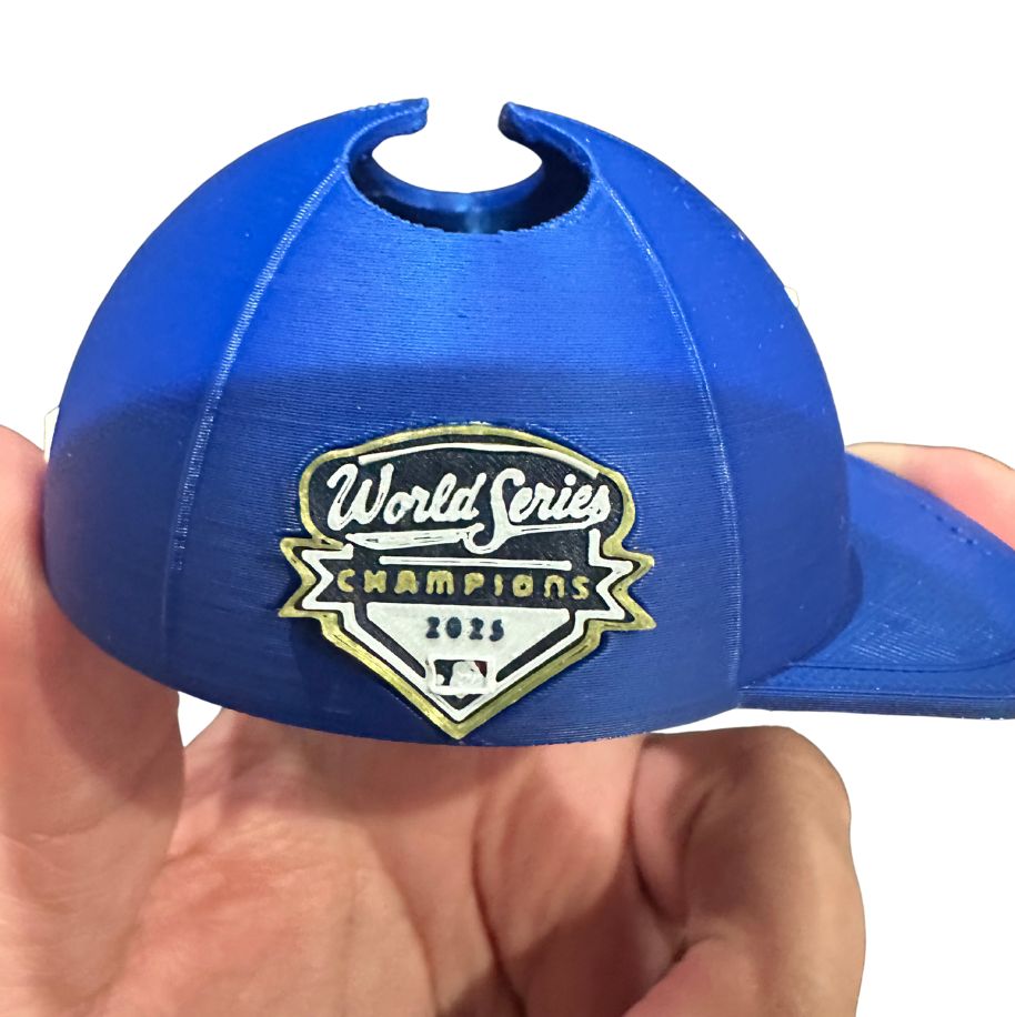 Inspired by Los Angeles Dodgers New Era 2025 World Series Champions Side Patch 59FIFTY Fitted Hat - Royal