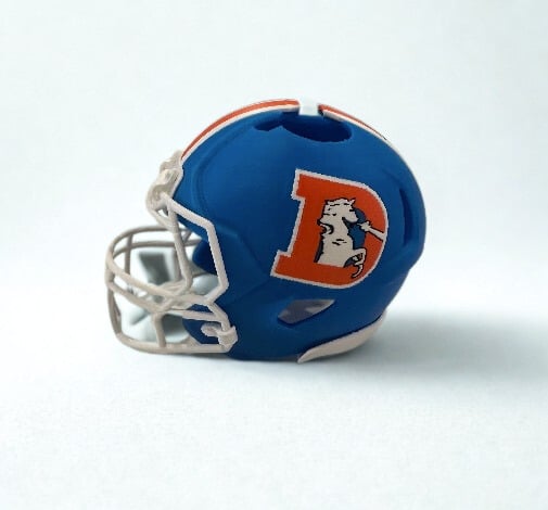 Inspired by NFL - Denver Broncos 3D Football Helmet