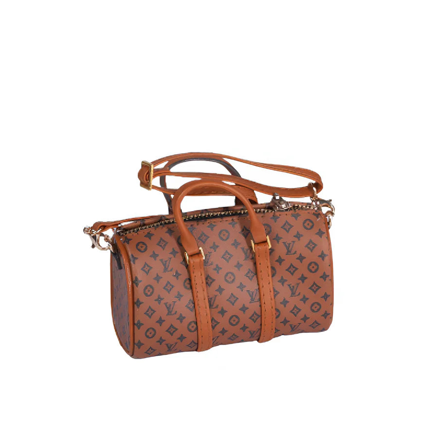 L.V.-Inspired Miniature Keepall Bandoulière Monogram Canvas