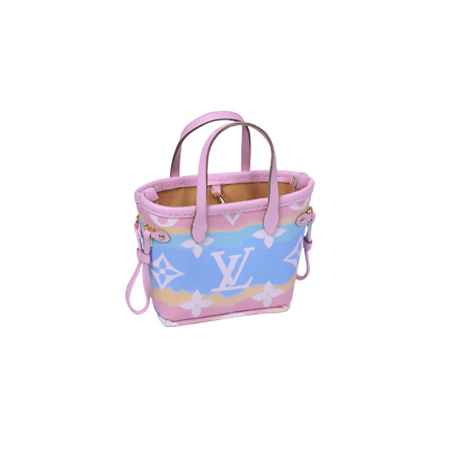 L.V.-Inspired Miniature Neverfull Monogram Canvas